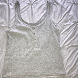 Gray Tank Top